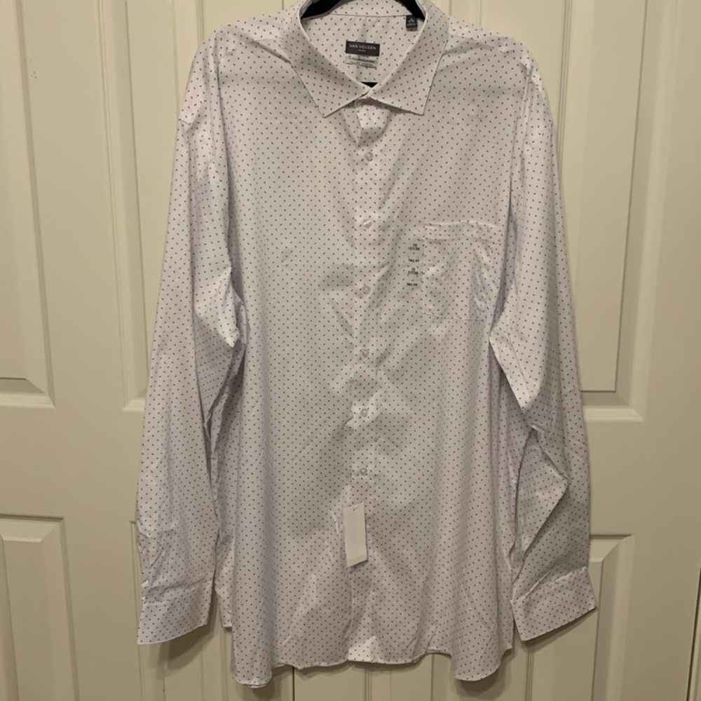 Van Heusen Tall Fit Ultra Wrinkle Free Dress Shirt